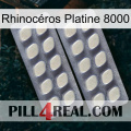 Rhinocéros Platine 8000 07